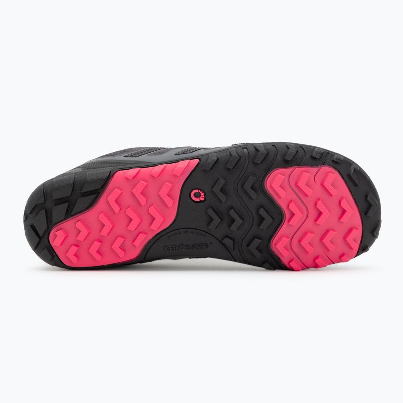 Dámské barefoot boty Xero Shoes Mesa Trail II asphalt / raspberry 4
