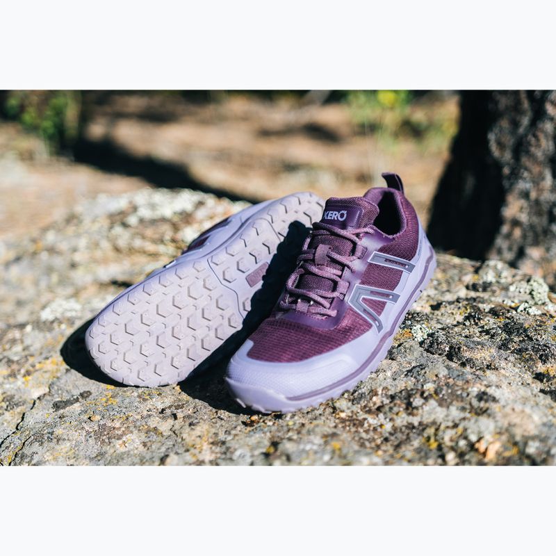 Dámské barefoot boty Xero Shoes Scrambler Trail Low WP Plum perfect/sage purple 14