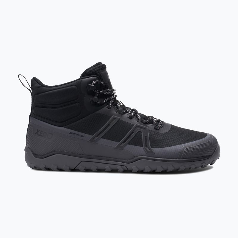 Pánské barefoot boty Xero Shoes Scrambler Trail Mid WP černé/asfaltové 8