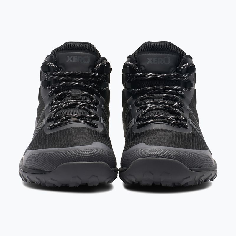 Pánské barefoot boty Xero Shoes Scrambler Trail Mid WP černé/asfaltové 10