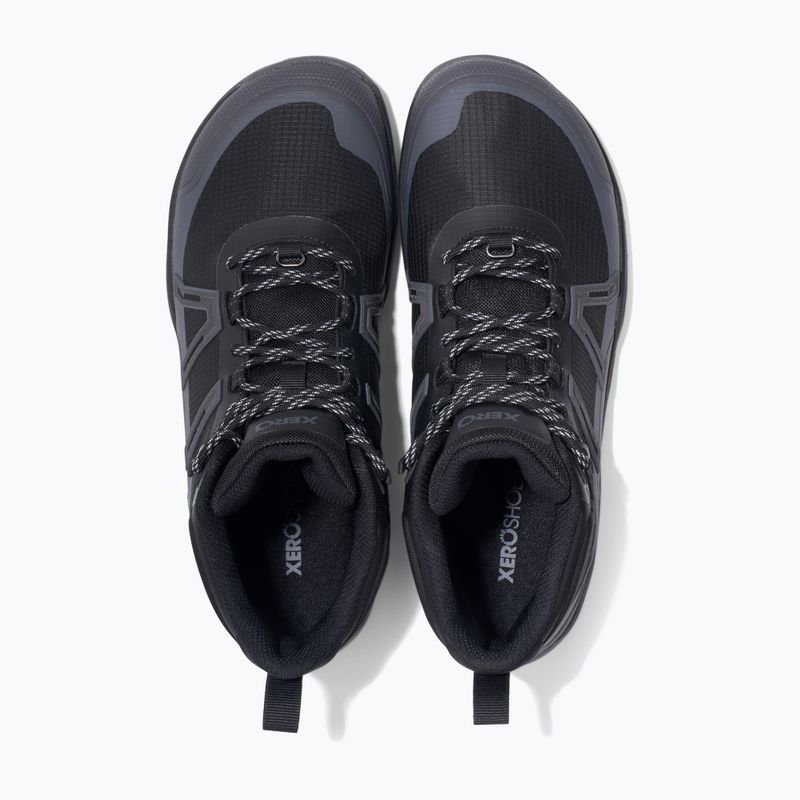 Pánské boty barefoot  Xero Scrambler Trail Mid WP black/asphalt 12