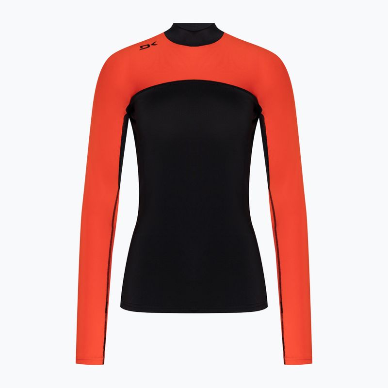 Dámské plavecké tričko Dakine Hd Snug Fit Rashguard black and red DKA651W0008 3