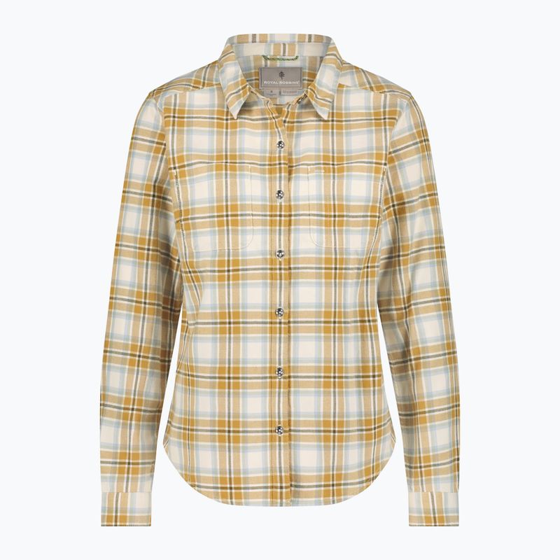 Dámská flanelová košile Royal Robbins Lieback Organic Cotton Flannel chalk tomales pld