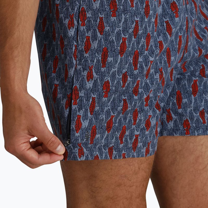 Pánské trekové kalhoty Royal Robbins All-In navy flash pt 5
