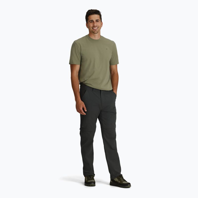 Pánské kalhoty Royal Robbins Wilder Zip-Off charcoal 2