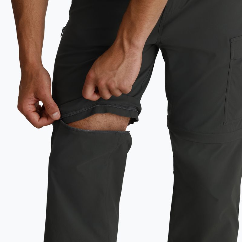 Pánské kalhoty Royal Robbins Wilder Zip-Off charcoal 6