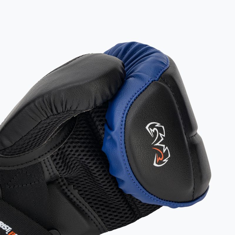 Boxerské rukavice Rival RB10 Intelli-Shock Bag black/blue 7