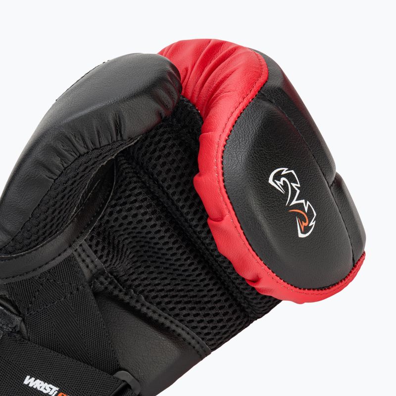 Boxerské rukavice Rival RB10 Intelli-Shock Bag black/red 7
