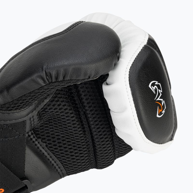 Boxerské rukavice Rival RB10 Intelli-Shock Bag black/white 7
