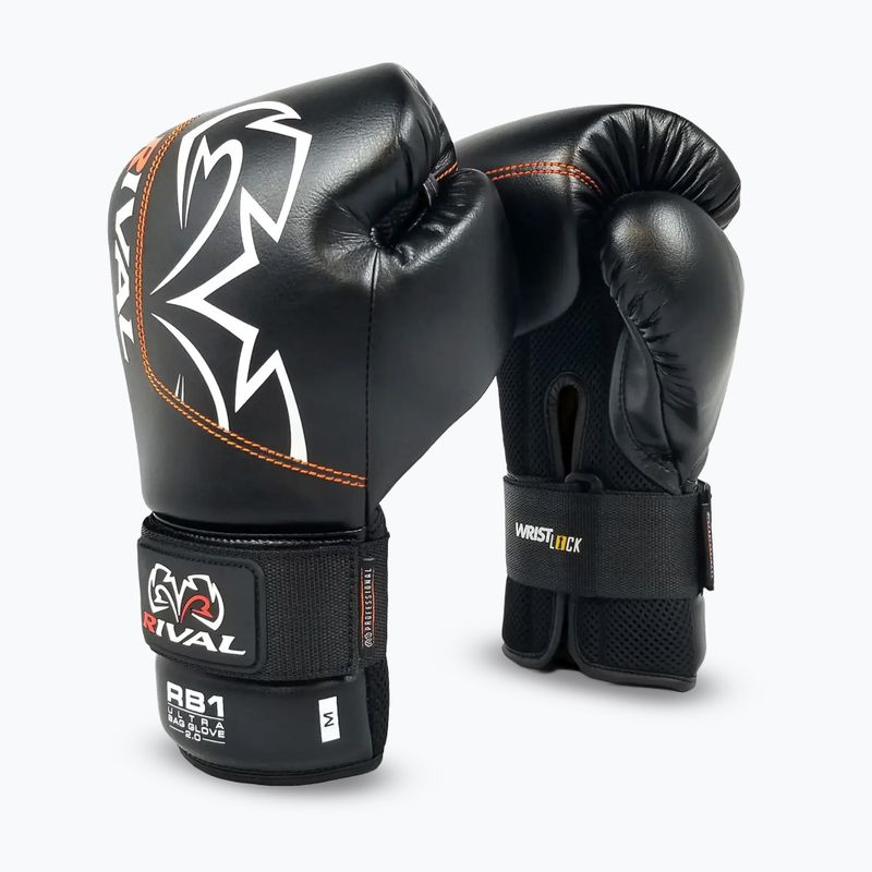 Boxerské rukavice Rival RB1 Ultra Bag 2.0 black 2
