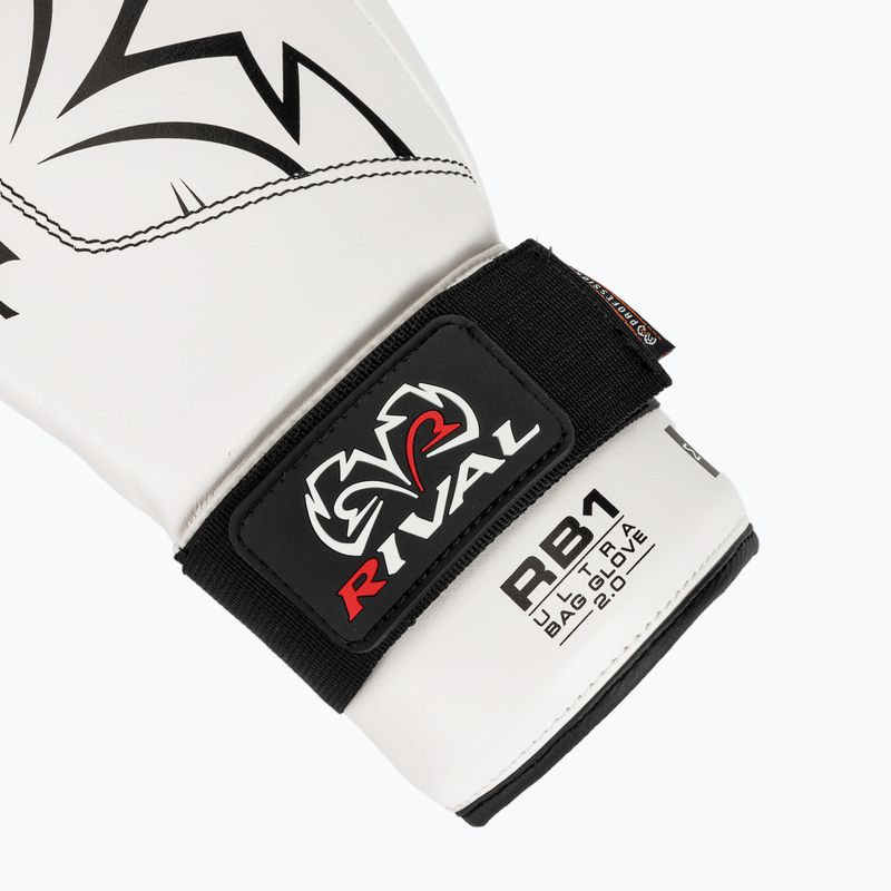 Boxerské rukavice Rival RB1 Ultra Bag 2.0 white 6