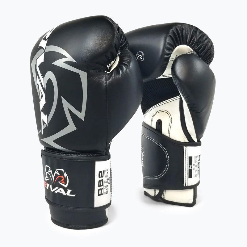 Boxerské rukavice MMA Rival RB1 Ultra Bag 2.0 černé RB2-2.0-BLACK-M 2