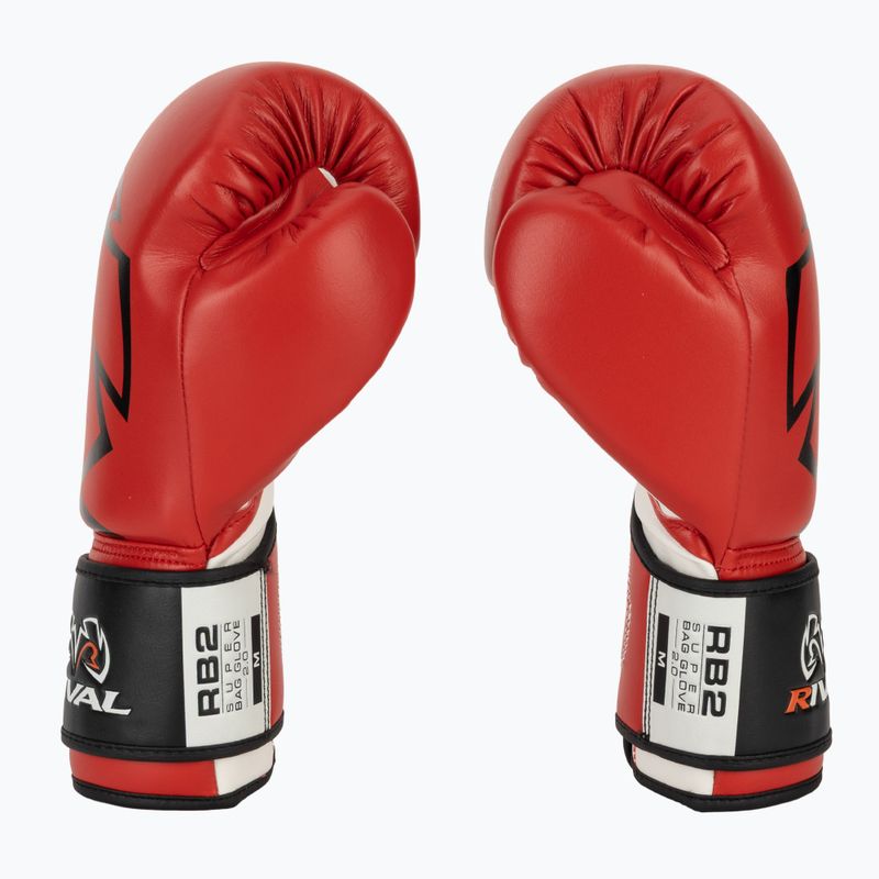 Boxerské rukavice MMA Rival RB2 Super Bag 2.0 red 4