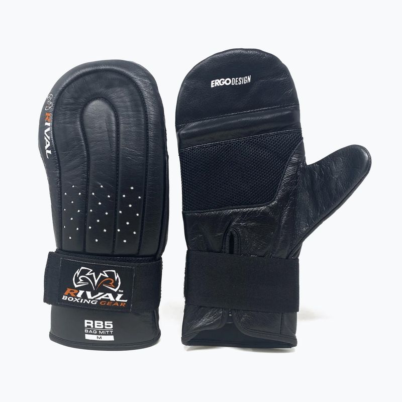 Boxerské rukavice Rival RB5 Bag Mitts black