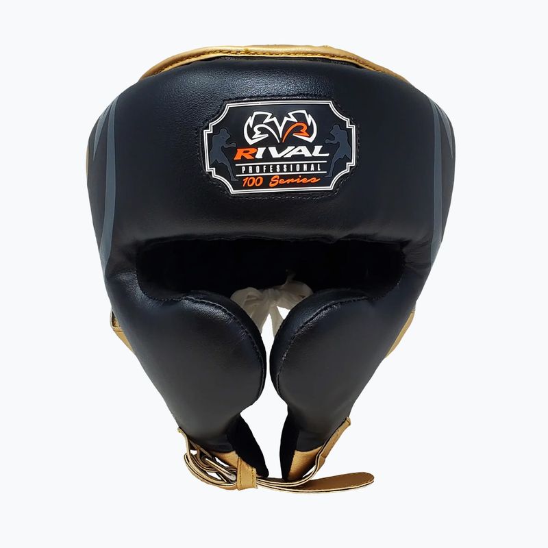 Boxerská helma Rival RHG100 Professional Headgear black/gold 2