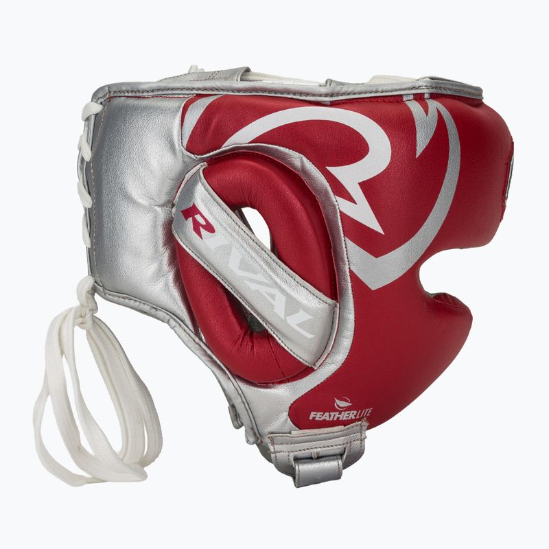 Boxerská přilba Rival RHG100 Professional Headgear red/silver/grey 2