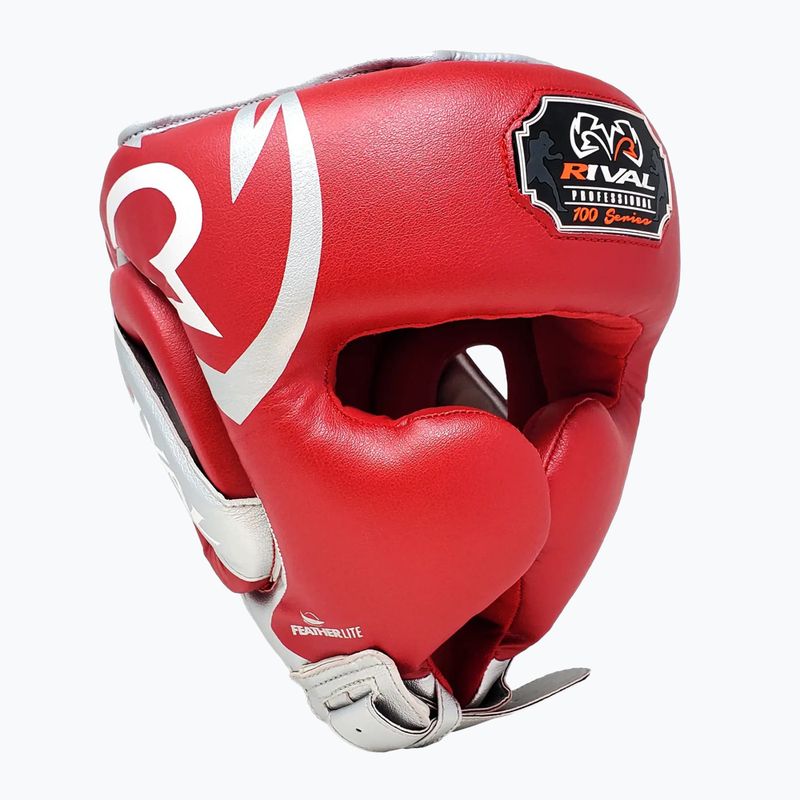Boxerská přilba Rival RHG100 Professional Headgear red/silver/grey 2