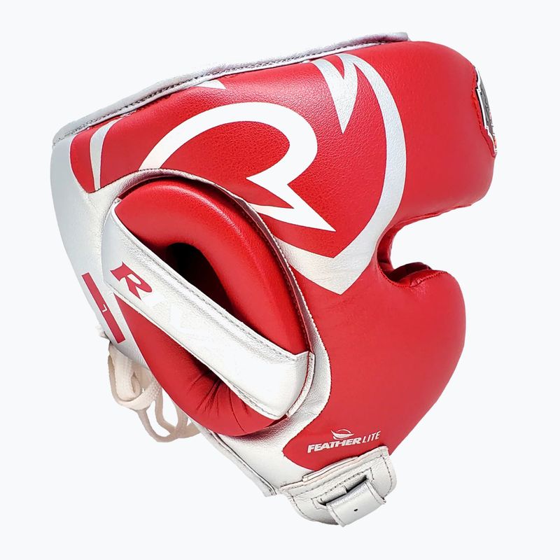 Boxerská přilba Rival RHG100 Professional Headgear red/silver/grey 4
