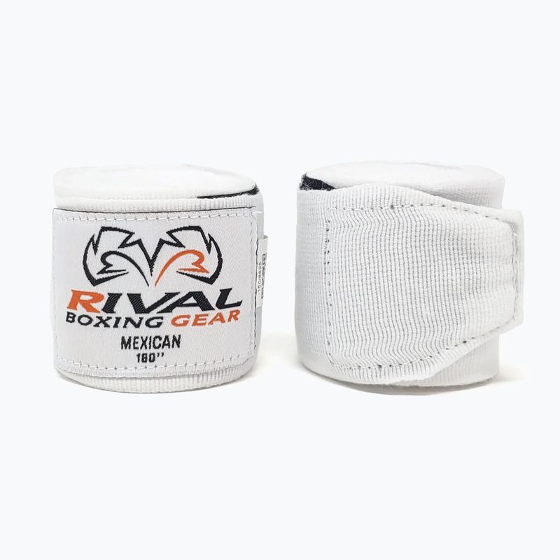 Boxerské bandáže Rival Mexican Handwraps 120 cm white