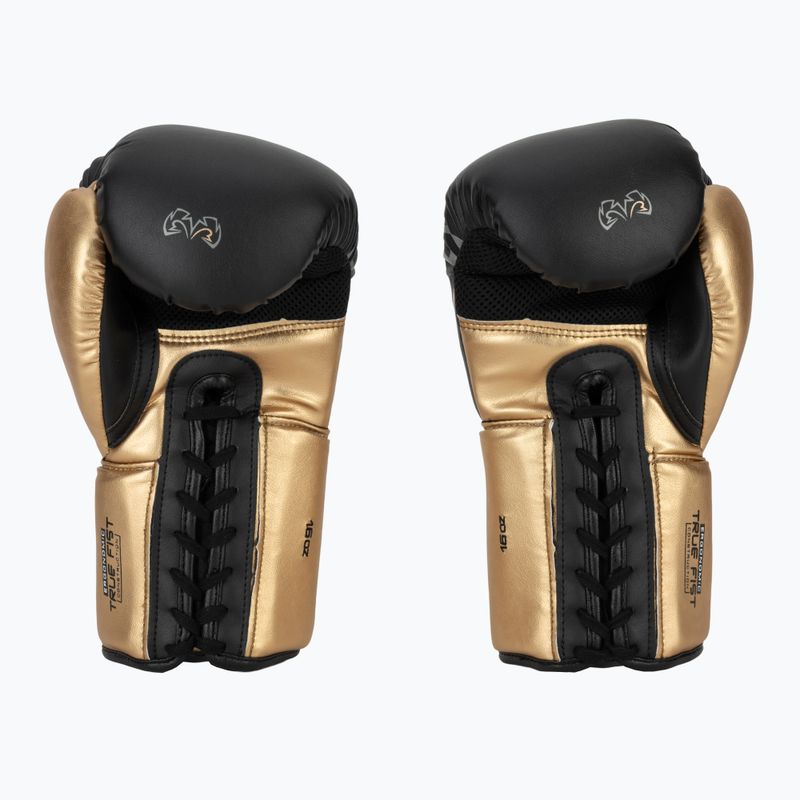 Boxerské rukavice Rival RS100 Professional černé/zlaté 3
