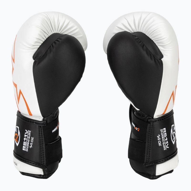 Boxerské rukavice Rival RS11V Professional white 4