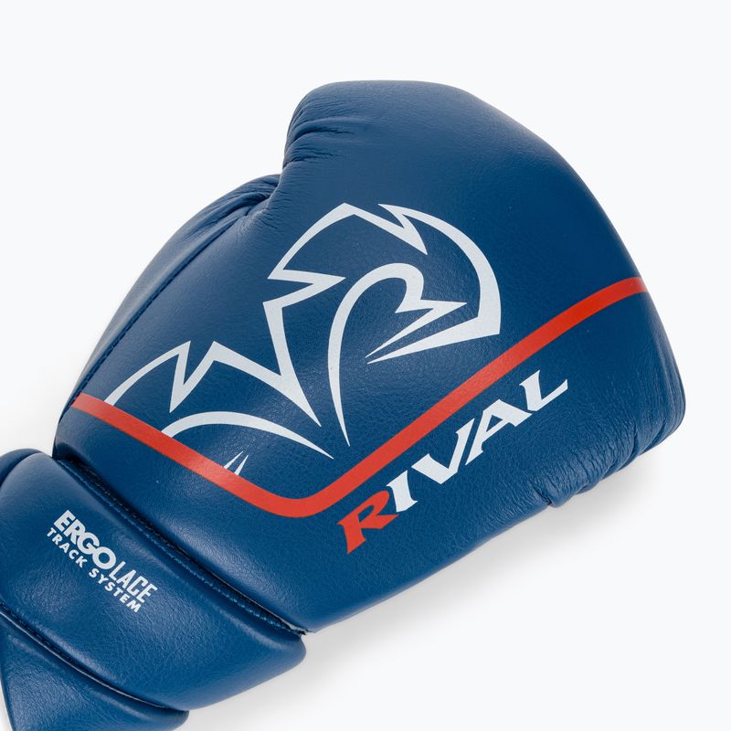 Boxerské rukavice Rival RS1 Ultra Sparring 2.0 modré 5