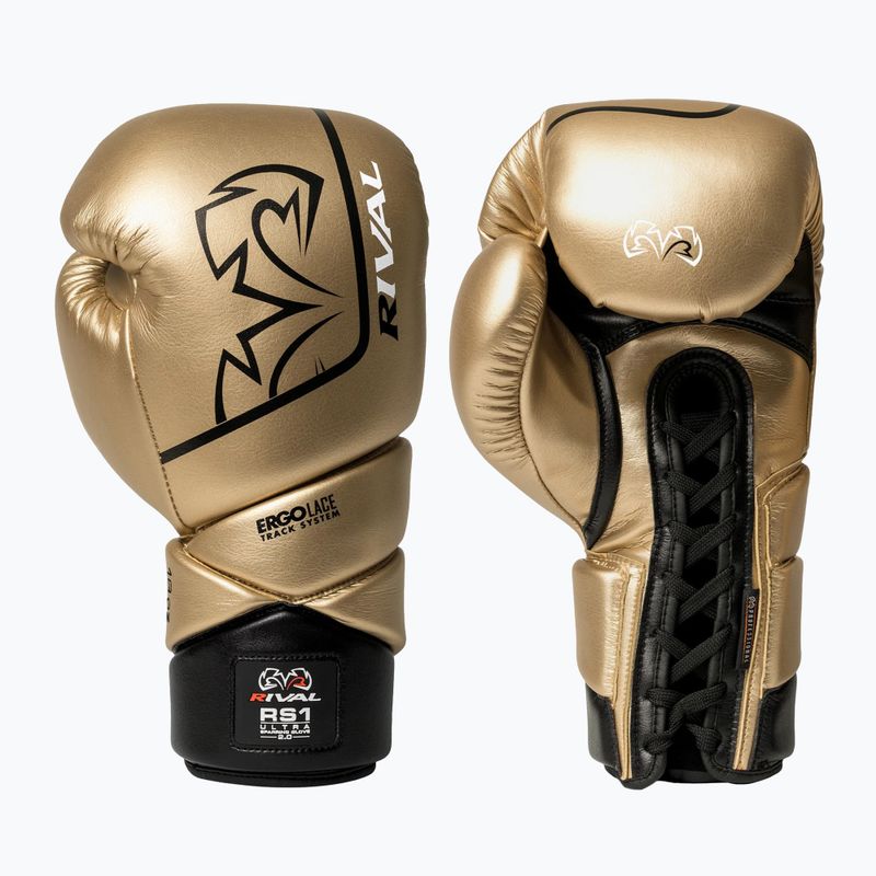 Boxerské rukavice Rival RS1 Ultra Sparring 2.0 gold