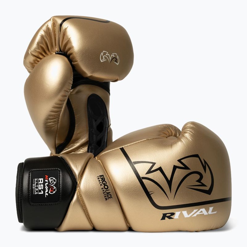 Boxerské rukavice Rival RS1 Ultra Sparring 2.0 gold 3