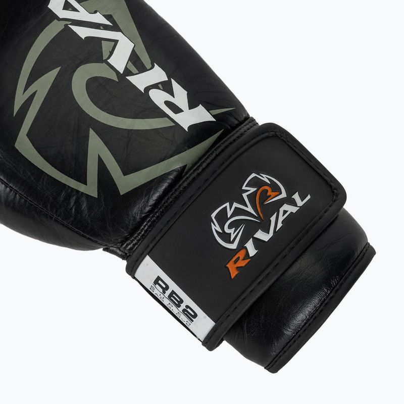 Boxerské rukavice Rival RB2 Super Bag 2.0 black 6