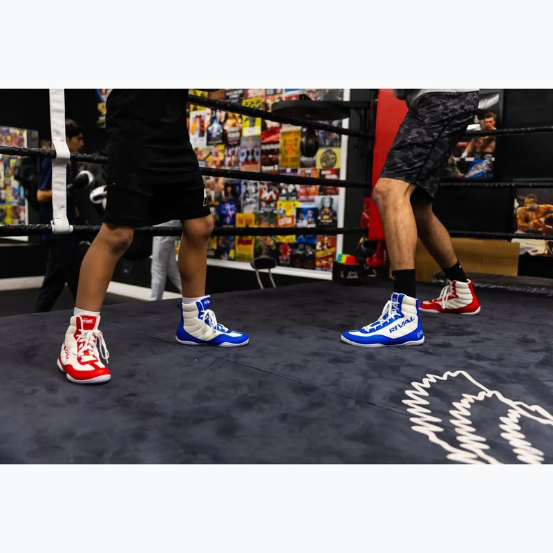Boxerské boty Rival RSX-Prospect white/blue 7