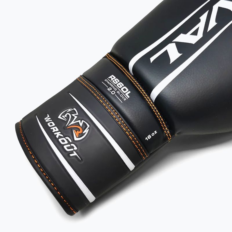 Boxerské rukavice Rival RS60 black 4