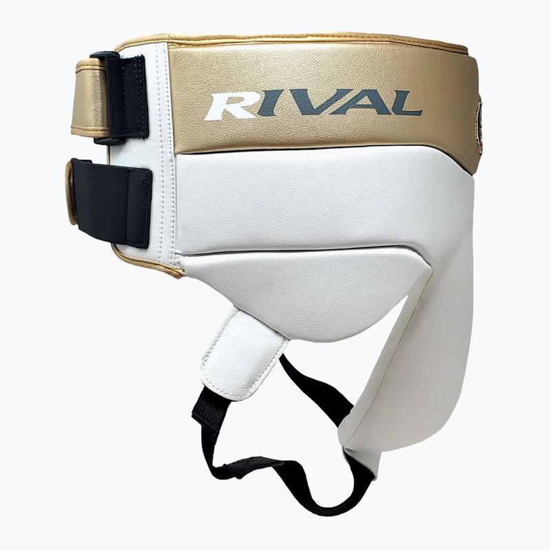 Chránič rozkroku Rival RNFL100 Professional Protector white/gold 4