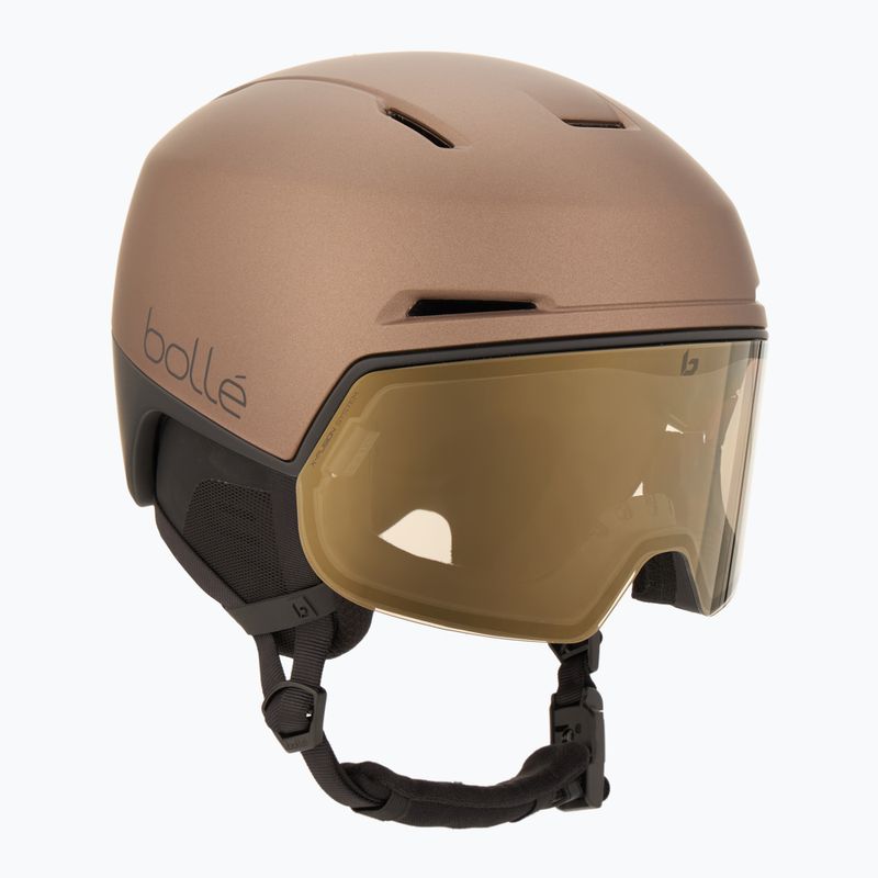 Lyžařská helma  Bollé X-Fusion tungsten black matte/photochromic gold
