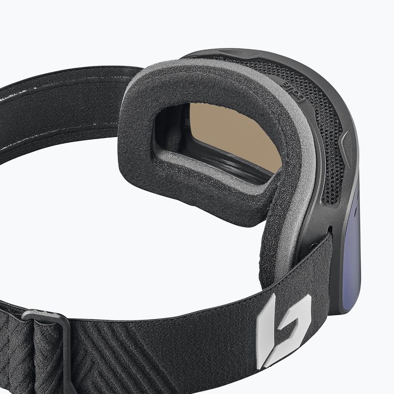 Lyžařské brýle Bollé Nevada Small black matte/bronze blue 2