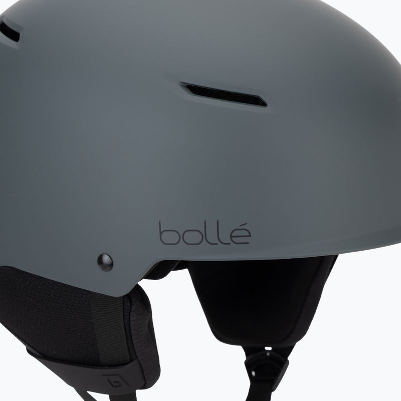 Lyžařská helma Bollé Keystone basalt grey matte 10