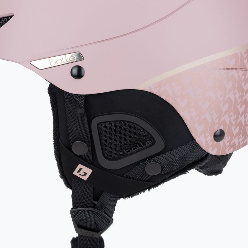 Lyžařská helma Bollé Juliet stockholm pink matte 7