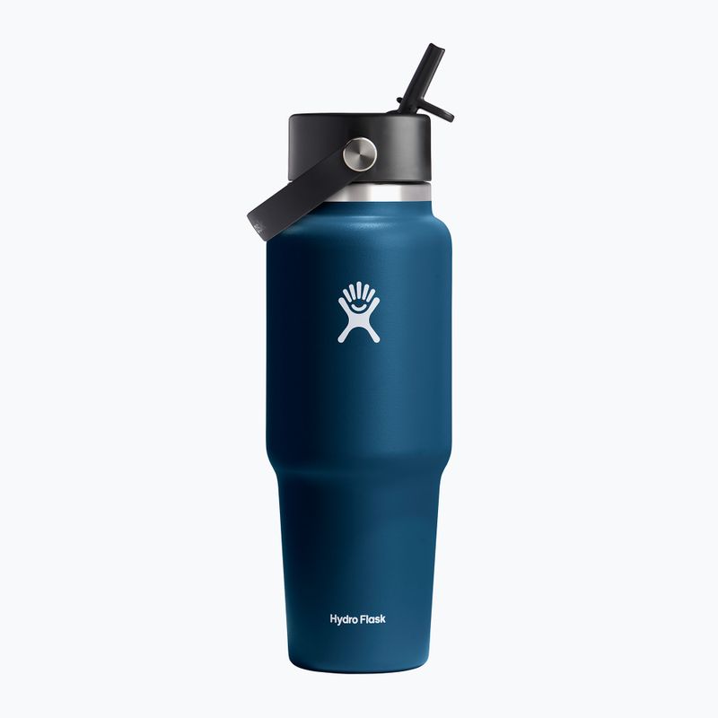 Termo láhev Hydro Flask Wide Flex Straw Travel 945 ml indigo