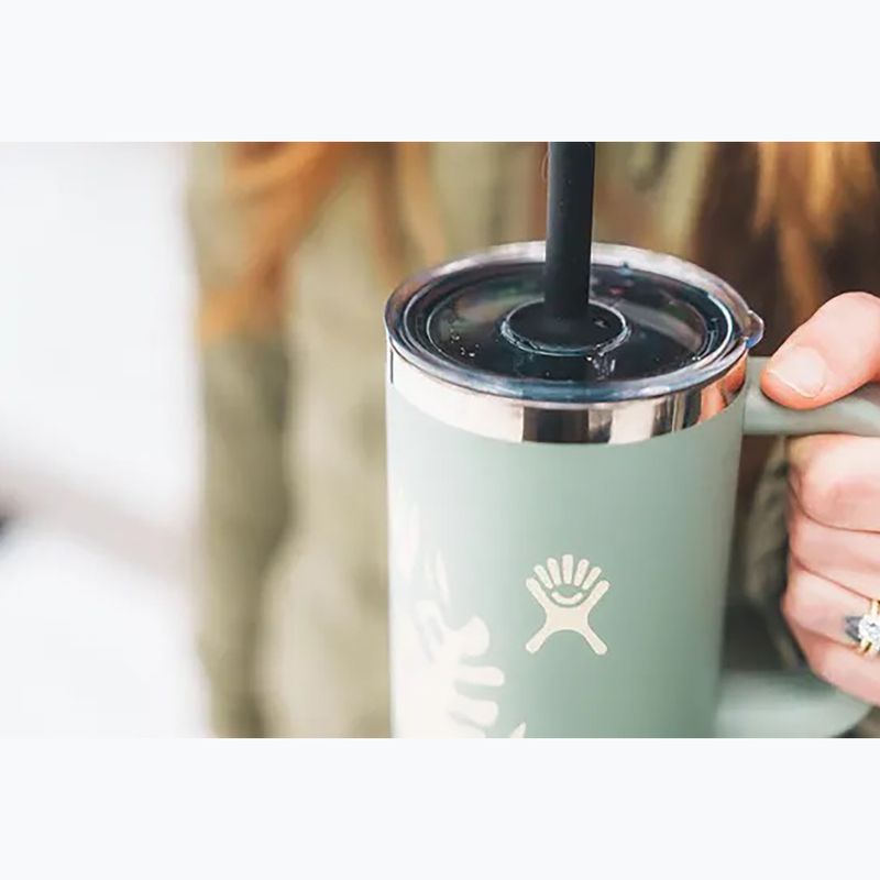 Matice Hydro Flask Medium Press-In All Around Tumbler Straw Lid clear 4