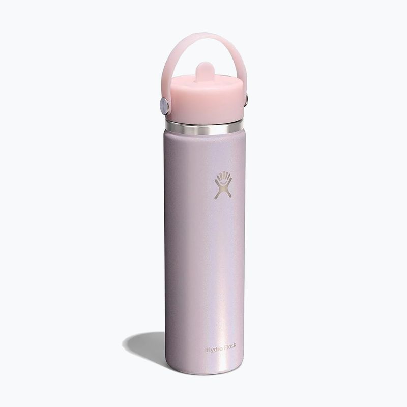Termo láhev Hydro Flask Wide Mouth with Flex Straw Cap 710 ml glimmer pink 2