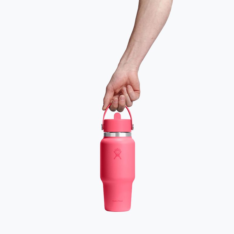 Termo láhev Hydro Flask Wide Flex Straw Travel 621 ml popstar pink 3