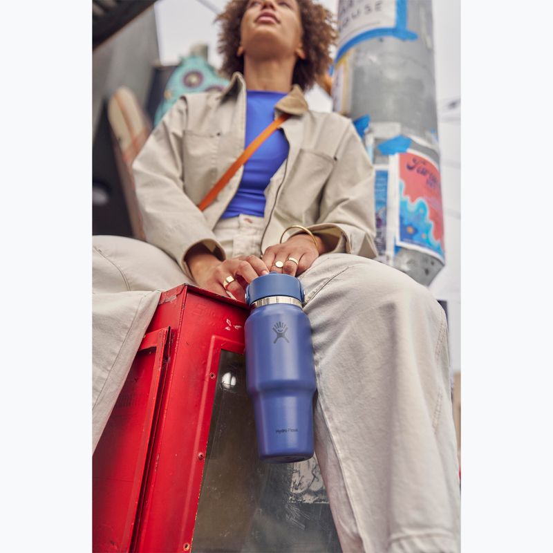 Termoska Hydro Flask Wide Flex Straw Travel 621 ml Capri Blue 4