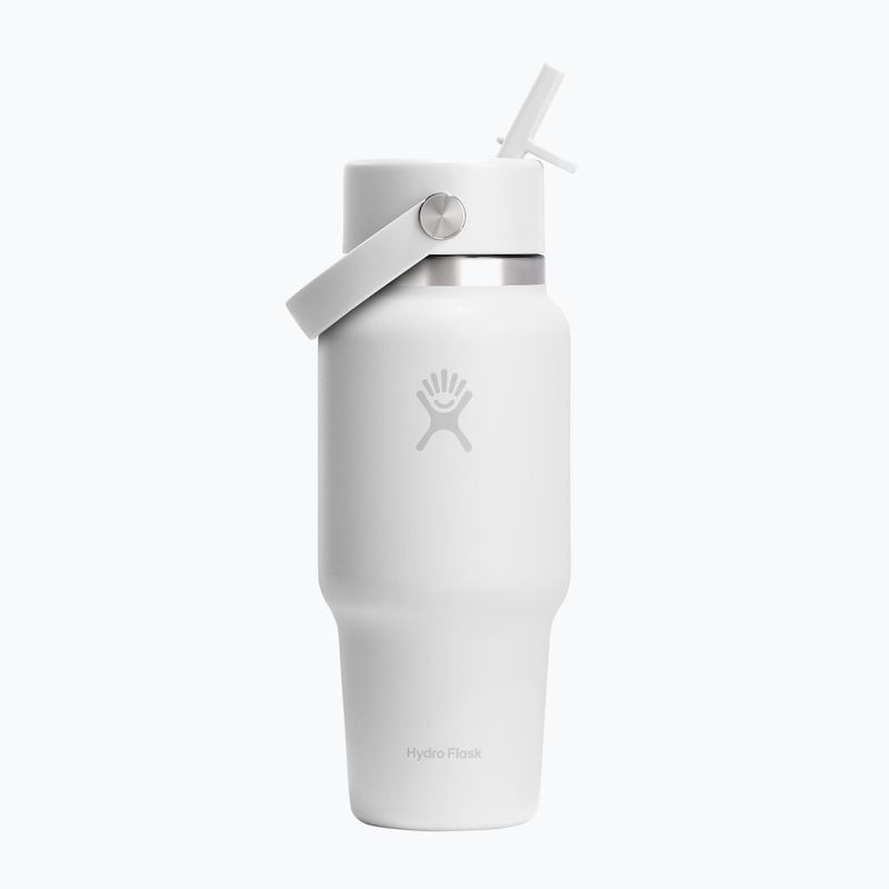 Termo láhev Hydro Flask Wide Flex Straw Travel 621 ml white