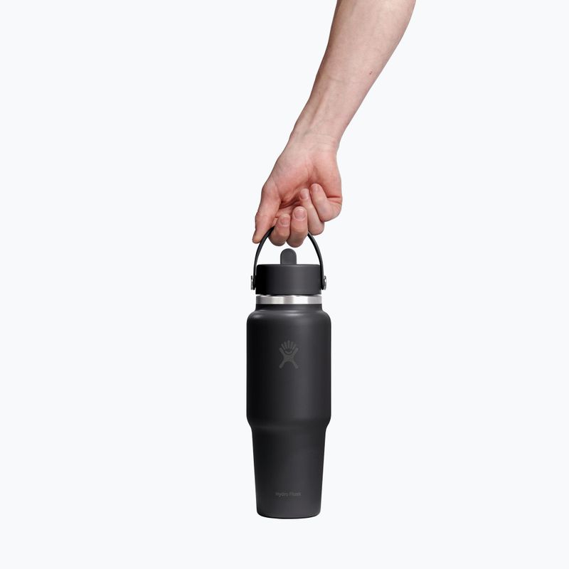 Termoska Hydro Flask Wide Flex Straw Travel 946 ml black 3
