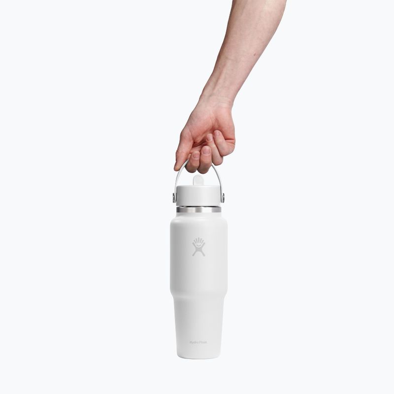 Termoska Hydro Flask Wide Flex Straw Travel 946 ml white 3
