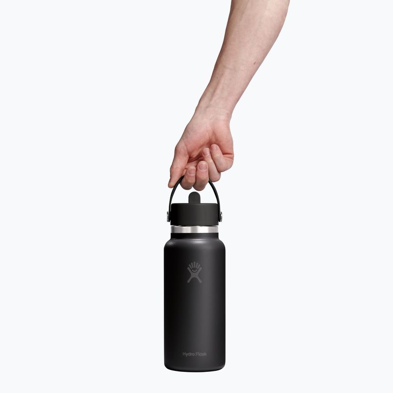 Termo láhev Hydro Flask Wide Flex Straw 946 ml black 3