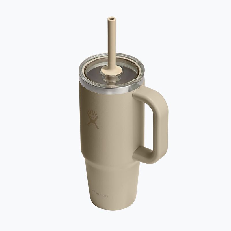 Hrnek Hydro Flask Travel Tumbler Clear Lid 710 ml oat 3