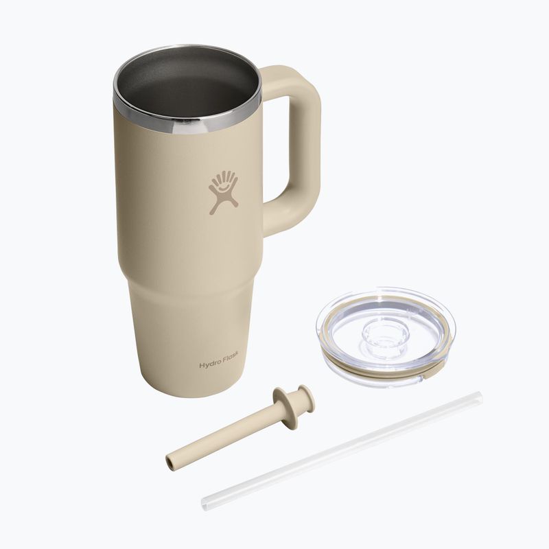 Hrnek Hydro Flask Travel Tumbler Clear Lid 710 ml oat 4