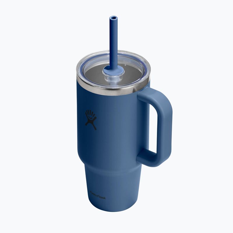 Termohrnek Hydro Flask Travel Tumbler Clear LID 945 ml harbor blue 3