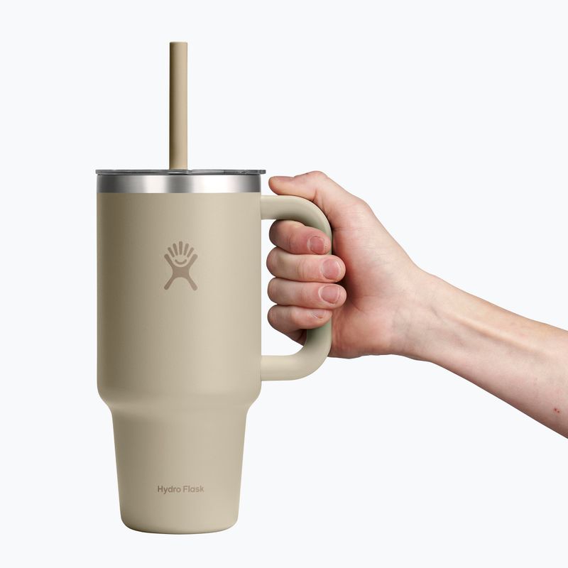 Termohrnek Hydro Flask Travel Tumbler Clear LID 945 ml oat 5