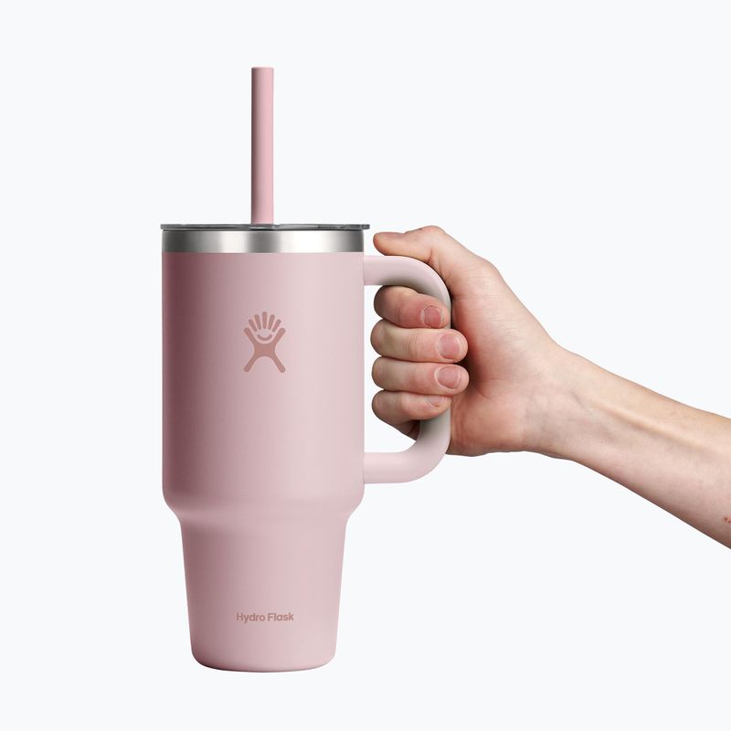 Termohrnek Hydro Flask Travel Tumbler Clear LID 945 ml trillium 5
